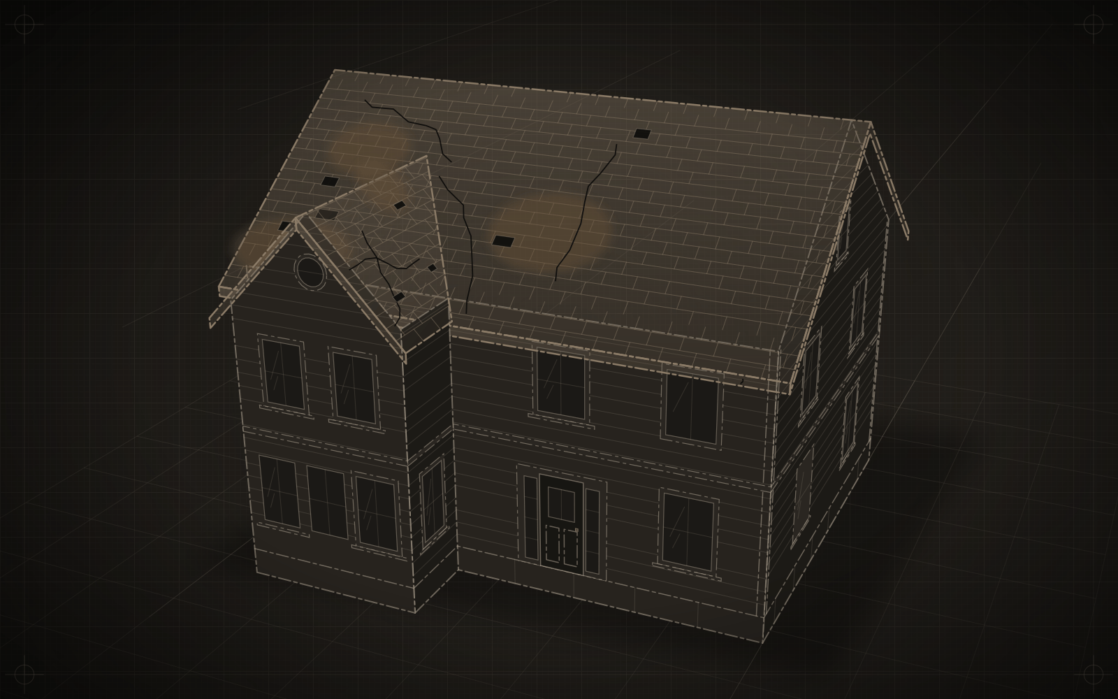 Roof replacement — Before
